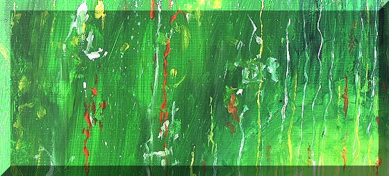 Abstraktes Bild (Acryl)