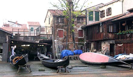 Gondelwerft, Dorsoduro