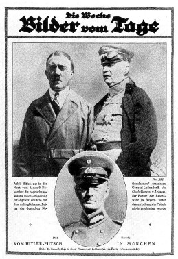 Zeitung zum Hitlerputsch
